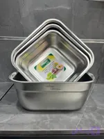 لگن مربع ۴ تکه یونیک لایف