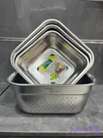 آبکش مربع ۴تکه یونیک لایف
