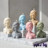 شمع تندیس ناتالی مدل چشم‌ بسته
