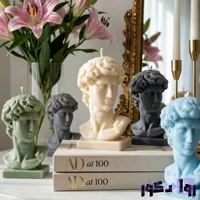 شمع تندیس داوود مدل میکل‌ آنژ