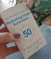 کرم ضدآفتاب Hydrating Sheer SPF 50 ۵۰ گرم