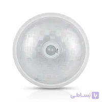 چراغ سقفی سنسوردار پلاستیکی{جهان تاب}