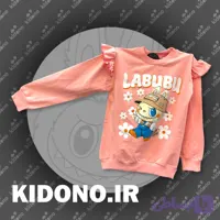 بلوز تک دخترانه طرح لبوبو ( labubu )