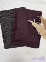 روسری ابریشم گل خال خالی