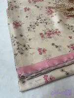 روسری ابریشم گل