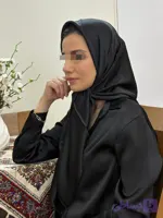 روسری مشکی ژان ژان