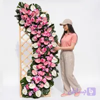 تاج گل شبکه‌ای کد 206