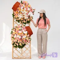تاج گل شبکه‌ای کد 204