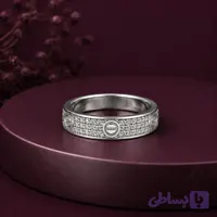 انگشتر نقره زنانه طرح کارتیر کالکشن love