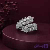 انگشتر نقره زنانه امپریال فلاور و باگت