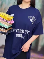 تیشرت لانگ NEW YORK CITY GIRL