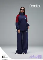 ست سوئیشرت و شلوار نیم زیپ miu miu