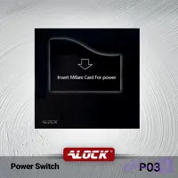 پاور سوئیچ هتلی مایفر ALOCK مدل P03
