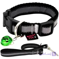 بند قلاده سگ (لیش) مگی پت مدل لارژ شبرنگ  Larg-shabrang maggy pet
