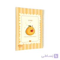 دفتر80برگ وزیری سیمی پیتیکو کد321