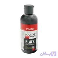 گواش200میل تک رنگ GP-713 مشکی پنتر کد802