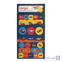 برچسب52تکه لانگو هات ویلز کدST-014