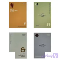 دفتریادداشت 21*14.5 ته چسب همین سری mark
