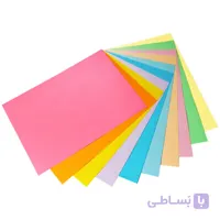 دفتر یادداشت 40 برگ فنری جلد چوبی لیزری 4*13 بارانو (تک جلدی)