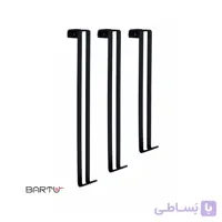ست آویز لباس پشت دری فلزی سه تایی آیلین هوم کد 018