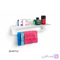 شلف دیواری فلزی جا حوله ای آیلین هوم کد 005