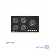 اجاق گاز شیشه ای رومیزی 5 شعله ایندی تک مدل ITG-502