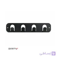آویز حوله دیواری فلزی چندمنظوره آیلین هوم کد 007