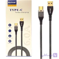 کابل دو سر تایپ سی لایت دار پکدار RENOWED مدل RCA201