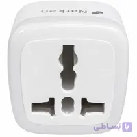مبدل برق 3 به 2 نارکن Narkan مدل A06N-1 اورجینال – سفید