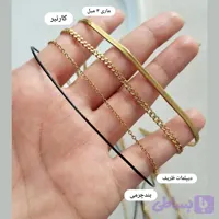 زنجیر استیل طلایی (کد L8UX1)