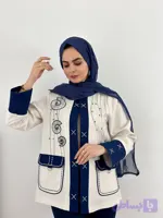 کت گلدوزی قاصدک