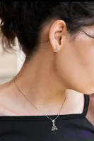 نیم‌ست نقره زنانه مدل 112 عیار ۹۲۵ طرح ظریف و سبک