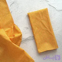 دستمال پنبه‌ای چهارخانه | کد 7