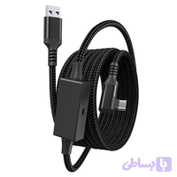 کابل 5 گیگ 5 متر کنفی داراب آداپتور ورودی برق