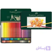 مداد رنگی فابر کستل مدل پلی کروم (Polychromos) جعبه فلزی 120 رنگ