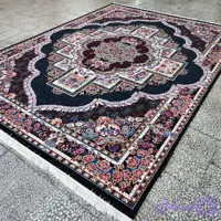 فرش 500 شانه ناردون سورمه ای (+ارسال رایگان)