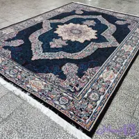 فرش 500 شانه کارینا سورمه ای (+ارسال رایگان)