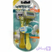 تیغ اصلاح لمسر چهار لبه دو عددی وکیوم مردانه FR610Y