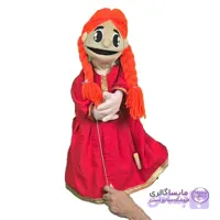 عروسک نمایشی دستکشی دختر سنتی