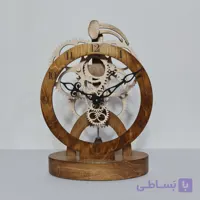 ساعت رومیزی مکانیکی چوبی Table Clock