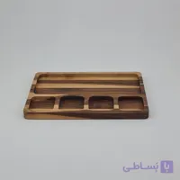 سینی سرو آجیل و تنقلات چوبی Walnut Snack