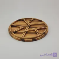 سینی پازلی سرو آجیل و تنقلات چوبی مدل Walnut Puzzle