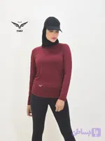 تیشرت ورزشی دخترانه آستین بلند فلو