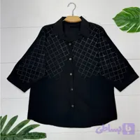 شومیز مجلسی زنانه نگین کاری