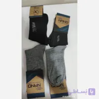 جوراب نخی جعبه ای مردانه ساق بلند