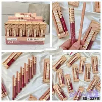 پک دوتایی Huda Moji (رژلب مایع + خط لب)