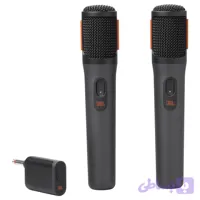 ست میکروفون بی‌سیم دو عددی جی‌بی‌ال مدل JBL Wireless Microphone Set