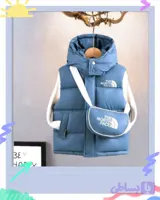 پافر کیف‌دار وارداتی north face بچگانه (اسپرت و آب‌گریز)