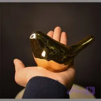اکسسوری گنجشک طلایی سرامیکی رنگ ثابت
