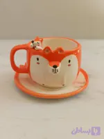 ست روباه | ماگ و بشقاب سرامیکی